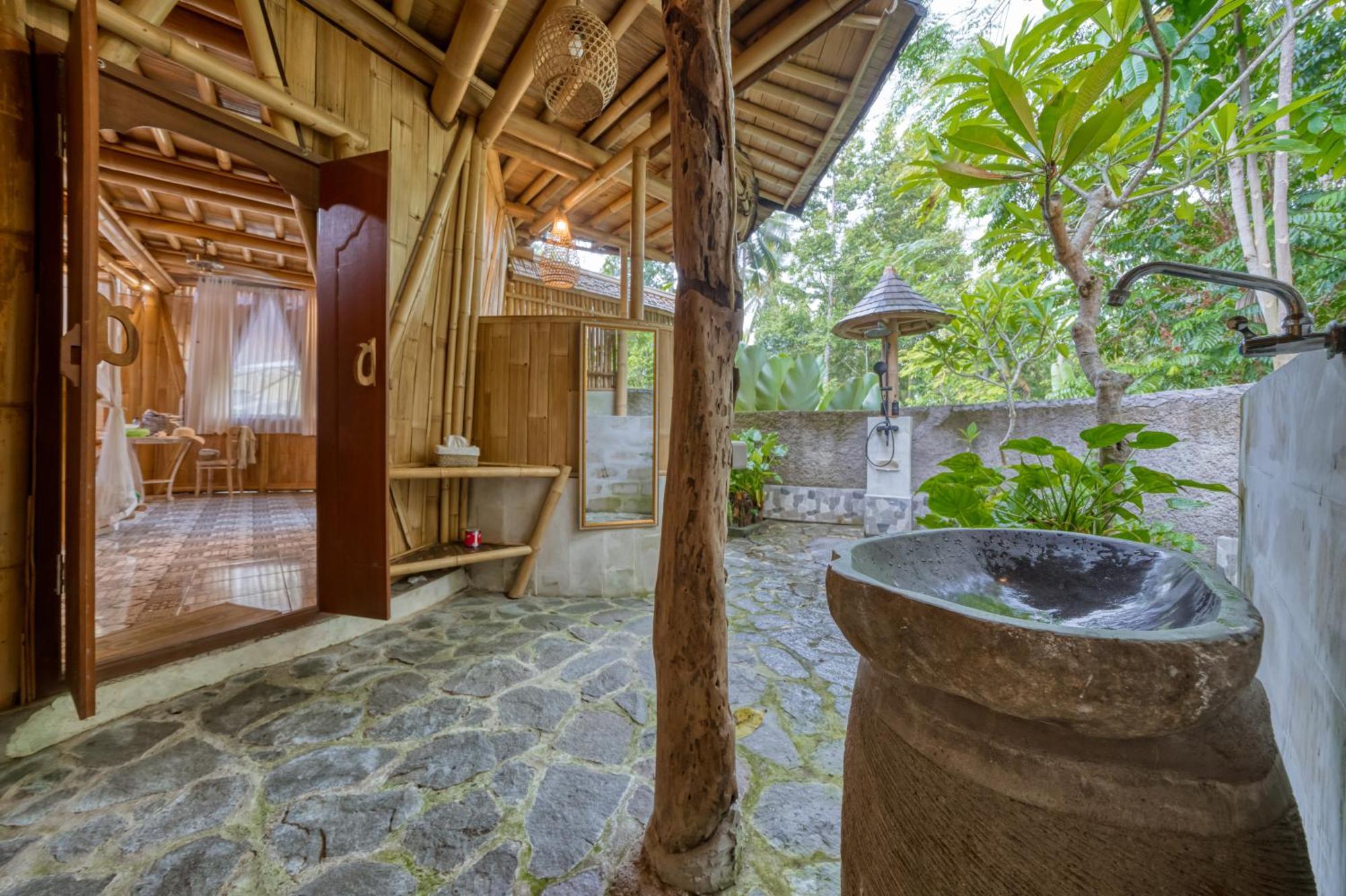 Bamboo Cabin Sanctuary By Nusantara Hospitality Ubud Eksteriør billede
