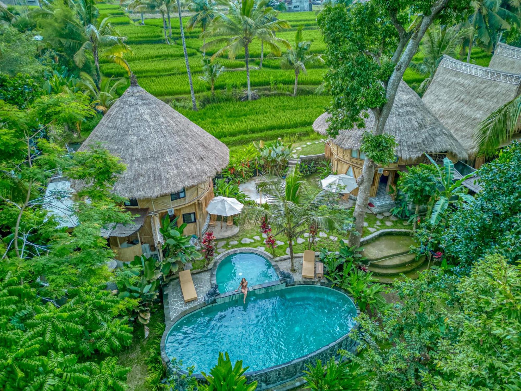 Bamboo Cabin Sanctuary By Nusantara Hospitality Ubud Eksteriør billede